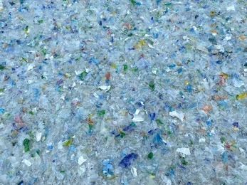 plastic bottle flakes